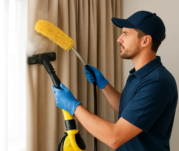 Trusted drapes cleaning technician Matty Curtain Cleaning old-toongabbie-nsw QLD