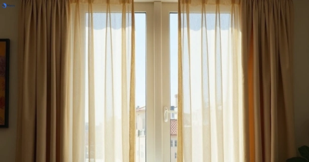 Dull dusty drapes in old-toongabbie-nsw before professional cleaning